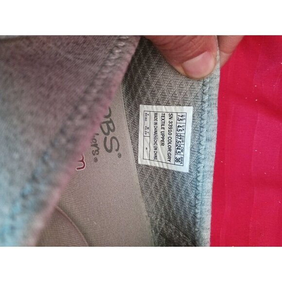Bobs by Skechers Womens Gray Color gray Size 7.5 - Picture 4 of 13